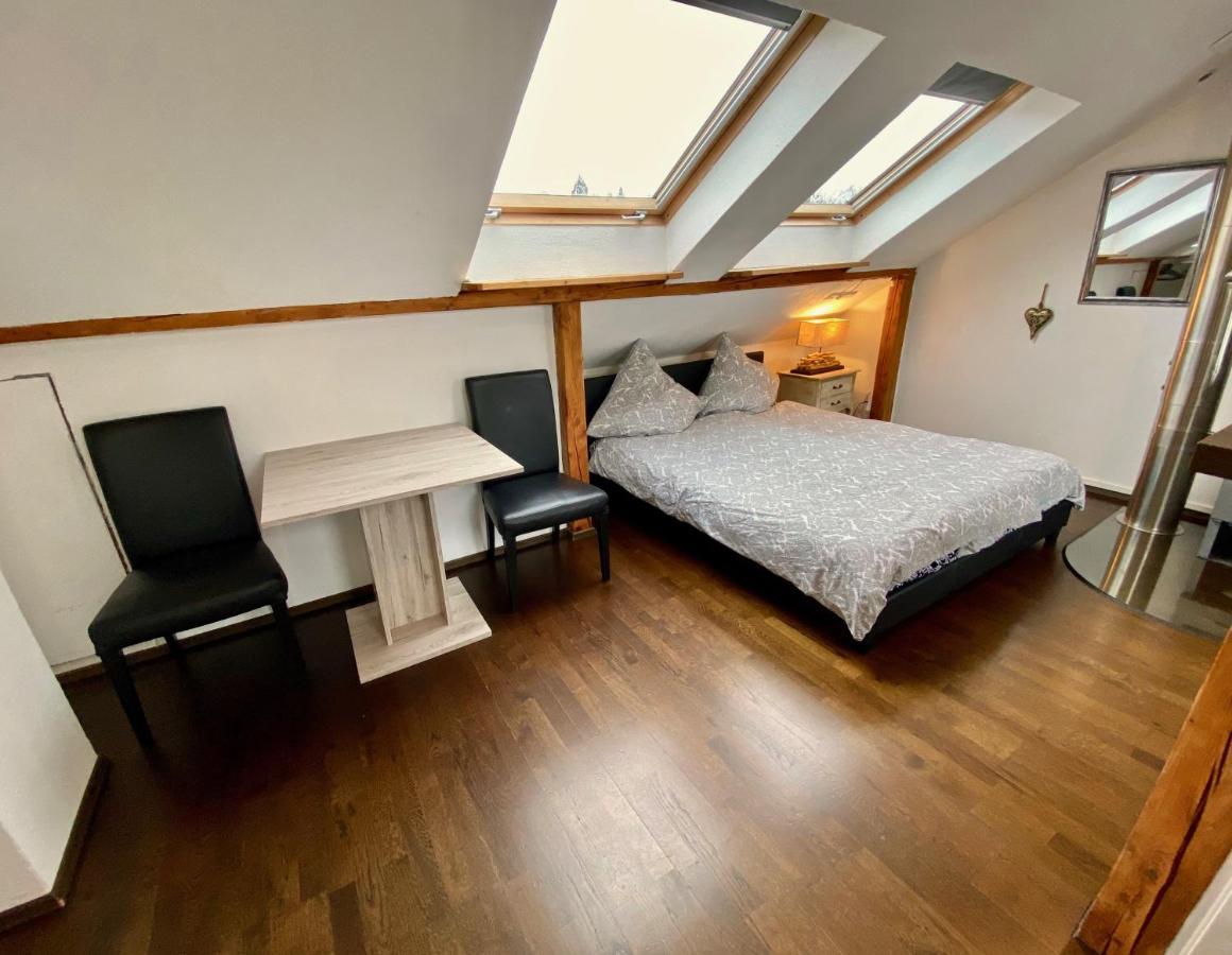 Apartamento Wohnen über den Dächern von Ravensburg, stadtnah, Kamin, Klima Exterior foto