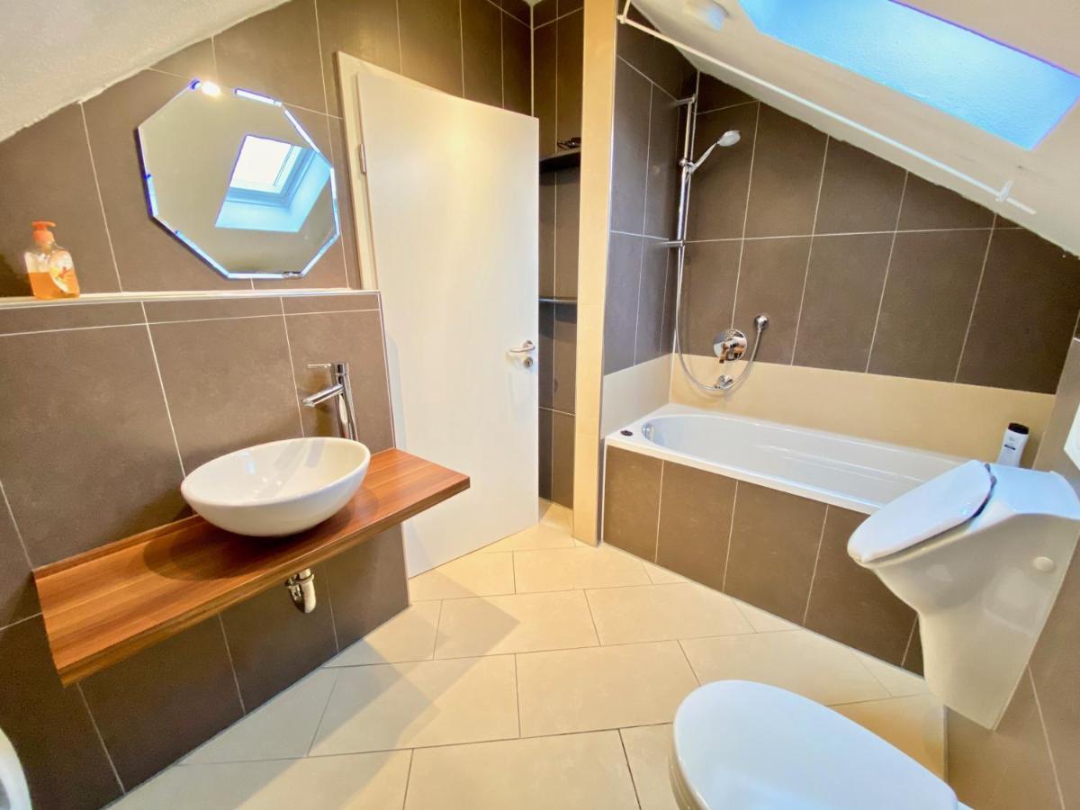 Apartamento Wohnen über den Dächern von Ravensburg, stadtnah, Kamin, Klima Exterior foto