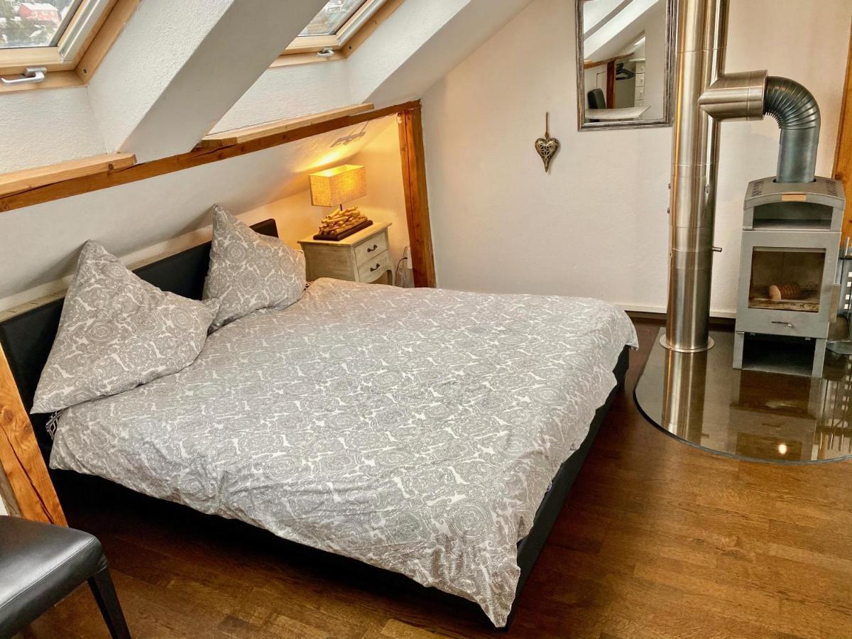 Apartamento Wohnen über den Dächern von Ravensburg, stadtnah, Kamin, Klima Exterior foto